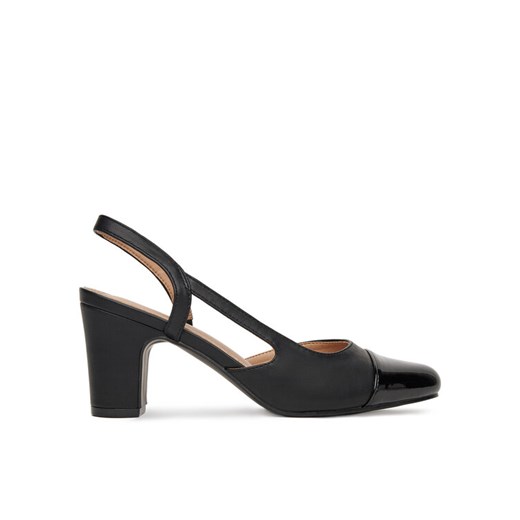 Czółenka Clara Barson WS24202-01 Czarny ze sklepu eobuwie.pl w kategorii Sandały damskie - zdjęcie 187205098
