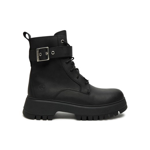 Trzewiki Timberland Mid Lace Boot TB0A6FBWW021 Czarny ze sklepu eobuwie.pl w kategorii Botki - zdjęcie 187205126
