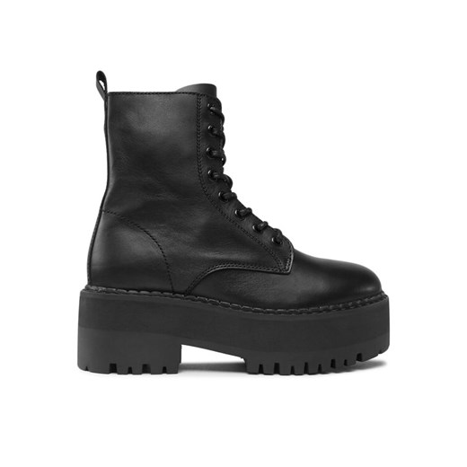 Trzewiki Tommy Jeans Tjw Boot Zip Up EN0EN02305 Czarny ze sklepu eobuwie.pl w kategorii Workery damskie - zdjęcie 187205145