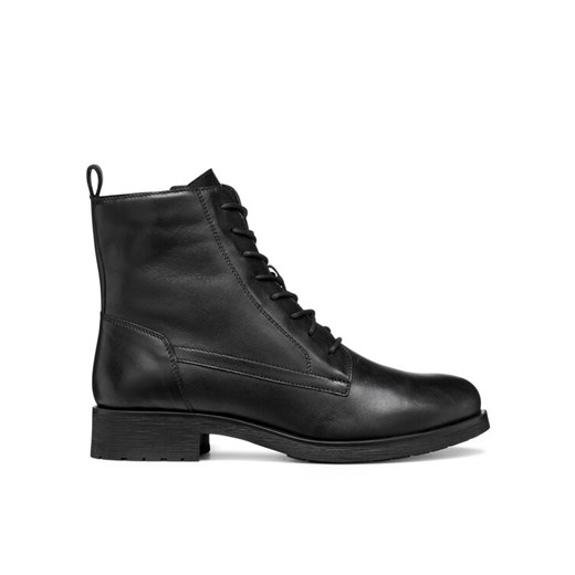 Trzewiki Geox D Rawelle D566RA 000TU C9999 Czarny ze sklepu eobuwie.pl w kategorii Botki - zdjęcie 187205146