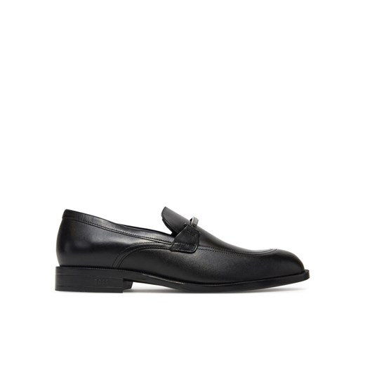Loafersy BOSS Tayil 50548210 Czarny ze sklepu eobuwie.pl w kategorii Półbuty męskie - zdjęcie 187205147