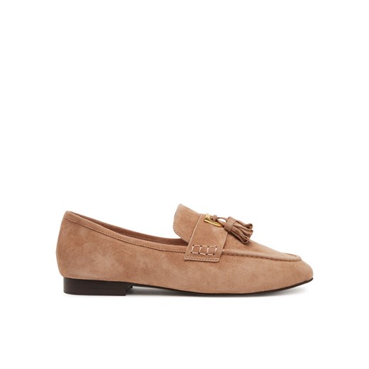 Loafersy Coccinelle NF1 16 01 01 Beżowy ze sklepu eobuwie.pl w kategorii Lordsy damskie - zdjęcie 187205169
