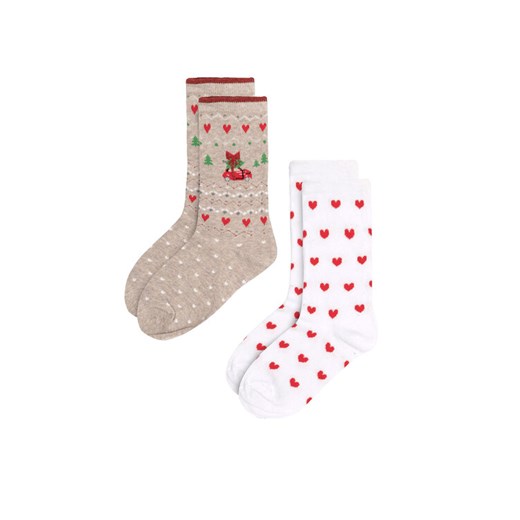 Skarpety długie Jenny Fairy 4WB-004-AW23 (2-pack) Kolorowy ze sklepu eobuwie.pl w kategorii Skarpetki damskie - zdjęcie 187205187