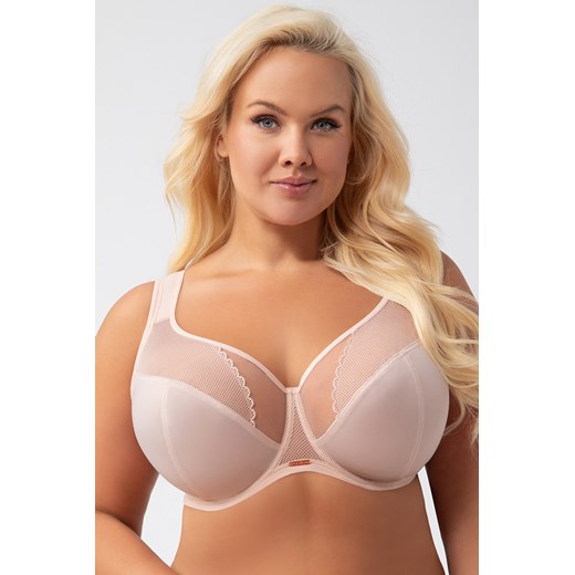 Biustonosz miękki Gorsenia K441/1 Luisse beżowy ze sklepu kontri.pl w kategorii Biustonosze - zdjęcie 187207026