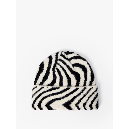 Mohito - Czapka beanie we wzory - wielobarwny ze sklepu Mohito w kategorii Czapki zimowe damskie - zdjęcie 187207755