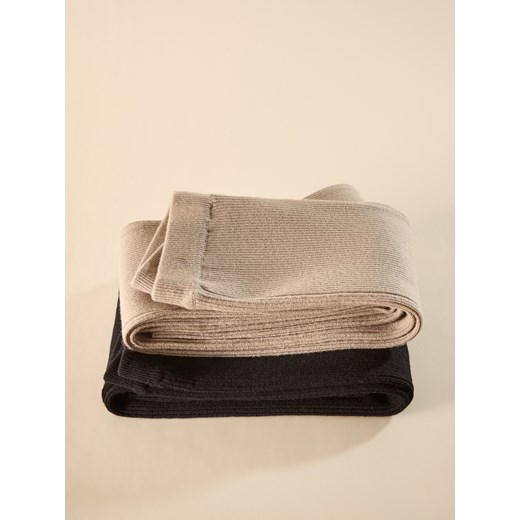 Reserved - Legginsy flare - czarny ze sklepu Reserved w kategorii Spodnie dziewczęce - zdjęcie 187208178