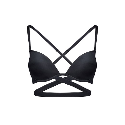 Esotiq biustonosz push-up z odpinanymi ramiączkami Silky 43939-99X, Kolor czarny, Rozmiar 65C, Esotiq ze sklepu Primodo w kategorii Biustonosze - zdjęcie 187209245