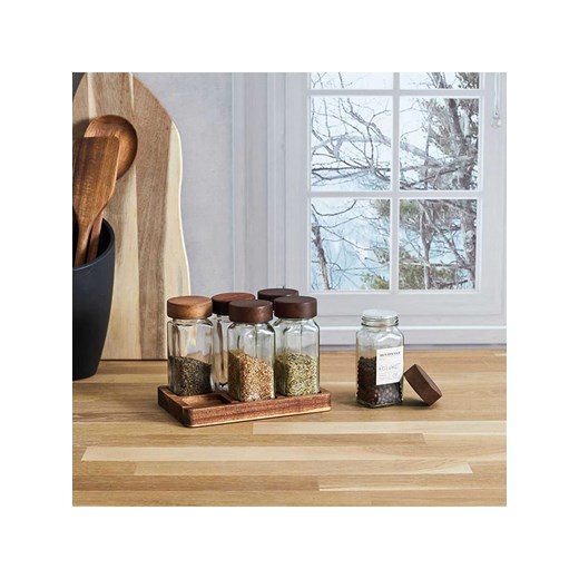 COOK CONCEPT 7-częściowy zestaw przyprawników w kolorze srebrnym Cook Concept onesize okazja Limango Polska