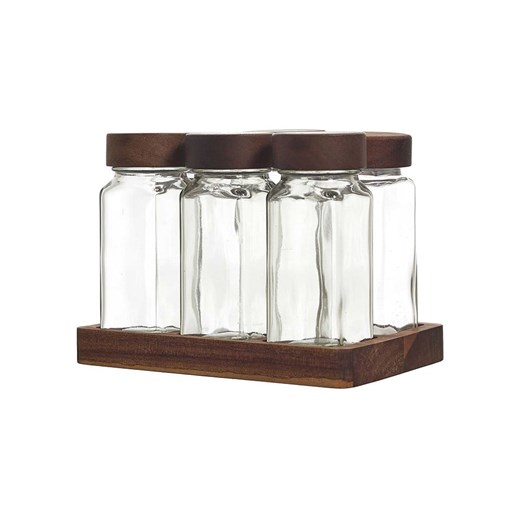 COOK CONCEPT 7-częściowy zestaw przyprawników w kolorze srebrnym Cook Concept onesize wyprzedaż Limango Polska