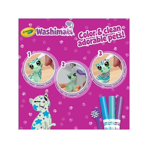 Crayola Zestaw kreatywny &quot;Washimals&quot; - 3+ Crayola onesize wyprzedaż Limango Polska