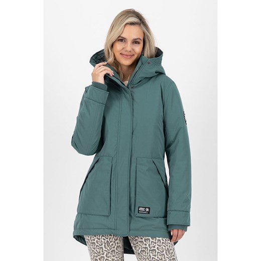 alife and kickin Parka &quot;FloraAK&quot; w kolorze turkusowym ze sklepu Limango Polska w kategorii Kurtki damskie - zdjęcie 187210039