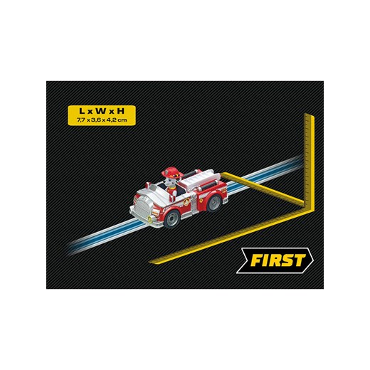 Carrera Samochód &quot;FIRST CARS PAW Patrol - Marhall&quot; w kolorze czerwonym Carrera onesize wyprzedaż Limango Polska