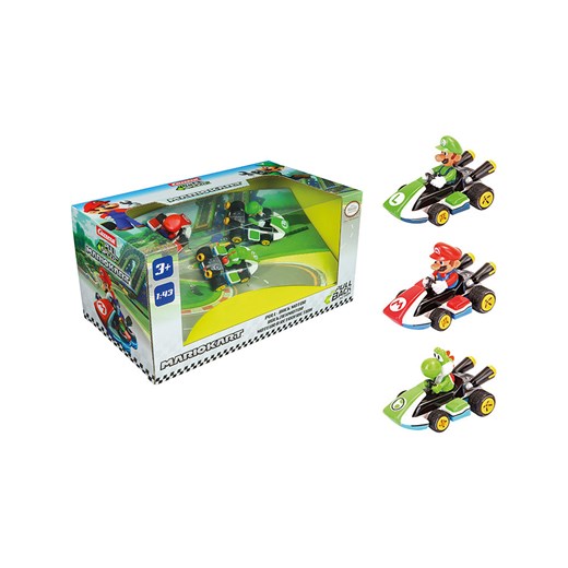 Carrera Samochody (3 szt.) "Pull&Speed Mario Kart(TM)" w kolorze zielono-czerwonym - 3+ - id: 17859821 - marki Carrera - 187210185 Carrera Samochody (3 szt.) "Pull&Speed Mario Kart(TM)" w kolorze zielono-czerwonym - 3+ ze sklepu Limango Polska w kategorii Zabawki - zdjęcie 187210185