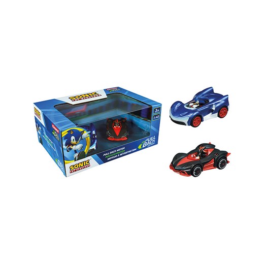 Carrera Samochody (2 szt.) &quot;Pull&amp;Speed Sonic the Hedgehog&quot; - 3+ ze sklepu Limango Polska w kategorii Zabawki - zdjęcie 187210199