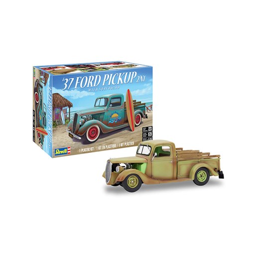 Revell Model &quot;37 Ford Pickup with Surfboard 2N1&quot; ze wzorem do złożenia - 13+ ze sklepu Limango Polska w kategorii Zabawki - zdjęcie 187210265