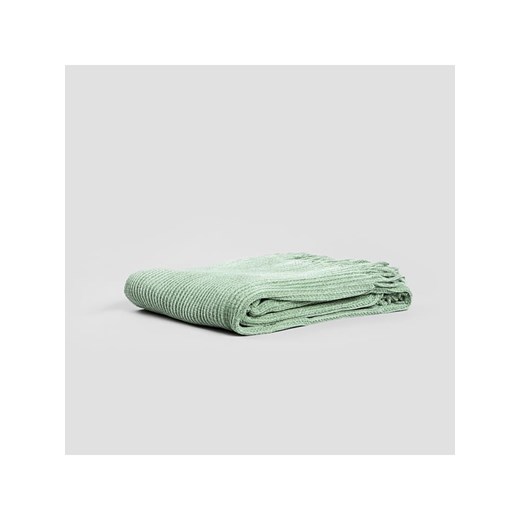 Homla Pled &quot;Chenille&quot; w kolorze jasnozielonym - 170 x 130 cm ze sklepu Limango Polska w kategorii Tekstylia - zdjęcie 187210368