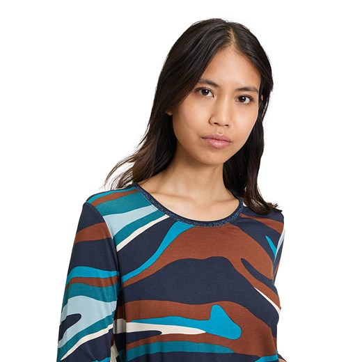 Betty Barclay Koszulka w kolorze granatowo-morsko-brązowym 38 okazja Limango Polska