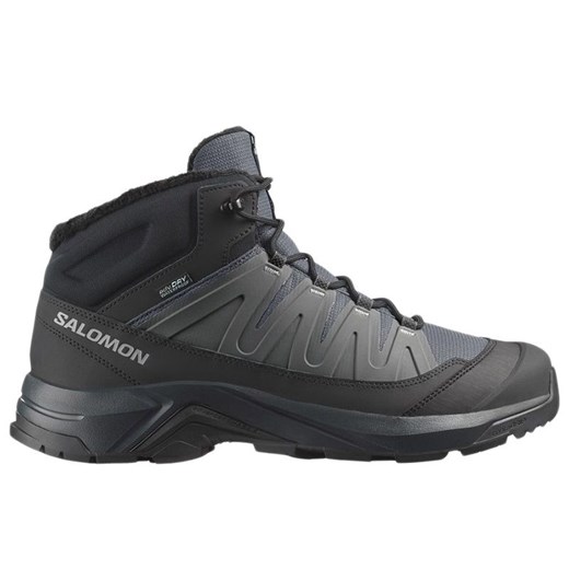 Buty męskie Salomon X-Adventure Coldrush Waterproof L47856000 - czarne ze sklepu streetstyle24.pl w kategorii Buty trekkingowe męskie - zdjęcie 187210676