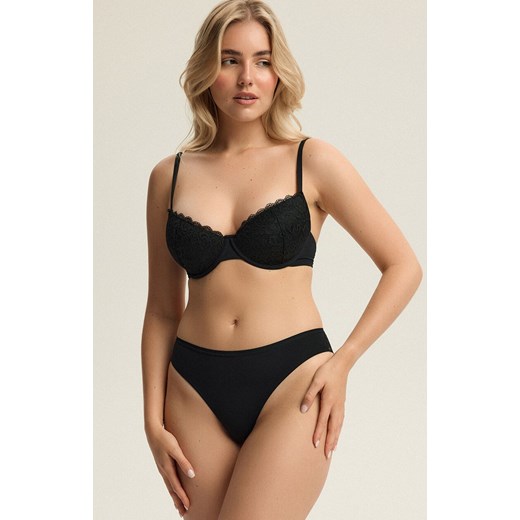 Esotiq koronkowe figi damskie Bloovii Arien 43859-99X, Kolor czarny, Rozmiar L, BLOOVII ze sklepu Intymna w kategorii Majtki damskie - zdjęcie 187211078