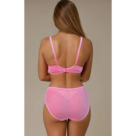 Figi damskie maxi z różowego haftu Cherie, Kolor różowy, Rozmiar XS, Sawren ze sklepu Intymna w kategorii Majtki damskie - zdjęcie 187211426