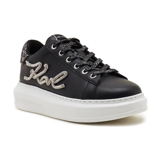 Karl Lagerfeld Skórzane sneakersy KAPRI Signia ze sklepu Gomez Fashion Store w kategorii Buty sportowe damskie - zdjęcie 187211476