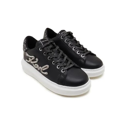 Karl Lagerfeld Skórzane sneakersy KAPRI Signia Karl Lagerfeld 36 okazyjna cena Gomez Fashion Store