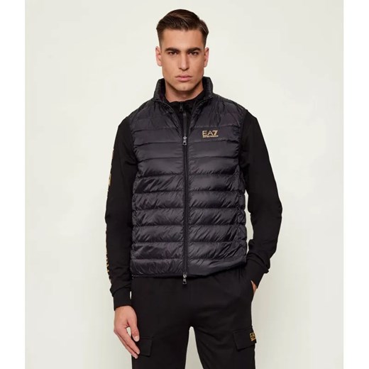 EA7 Puchowy bezrękawnik | Regular Fit XL okazja Gomez Fashion Store