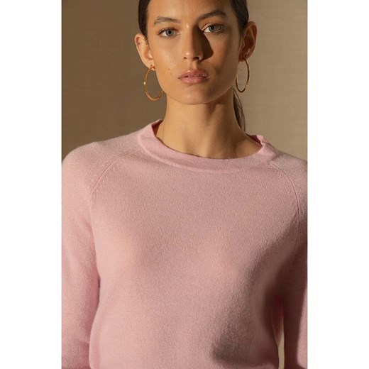 Perfect Cashmere Kaszmirowy sweter &quot;Whitney&quot; w kolorze jasnoróżowym Perfect Cashmere M wyprzedaż Limango Polska