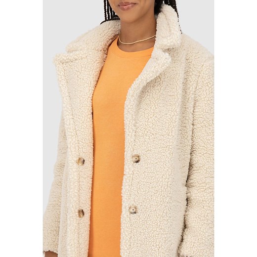 alife and kickin Płaszcz zimowy &quot;HariAK&quot; w kolorze kremowym Alife And Kickin L wyprzedaż Limango Polska