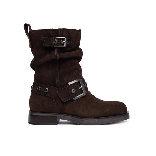 Botki Tamaris 1-25472-45 Brązowy ze sklepu eobuwie.pl w kategorii Botki - zdjęcie 187213118