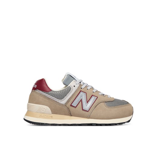 Sneakersy New Balance U574SKB W Brązowy ze sklepu eobuwie.pl w kategorii Buty sportowe damskie - zdjęcie 187213138