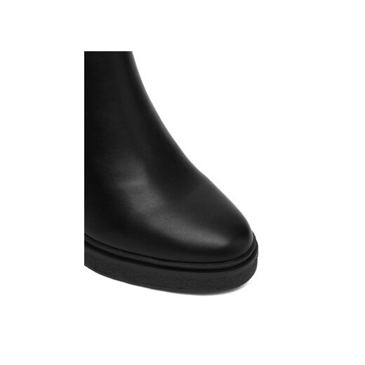 Botki DKNY Tarquin Platform B K4554905 Czarny 37 eobuwie.pl