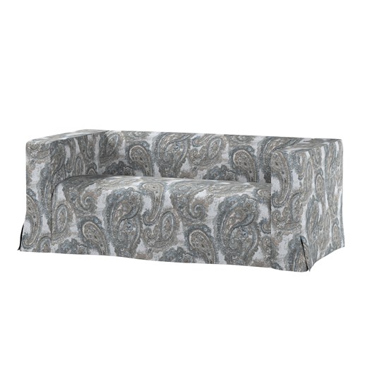 Pokrowiec na sofę Klippan 2-osobową długi z kontrafałdami ze sklepu dekoria.pl w kategorii Pokrowce na kanapy i fotele - zdjęcie 187215137