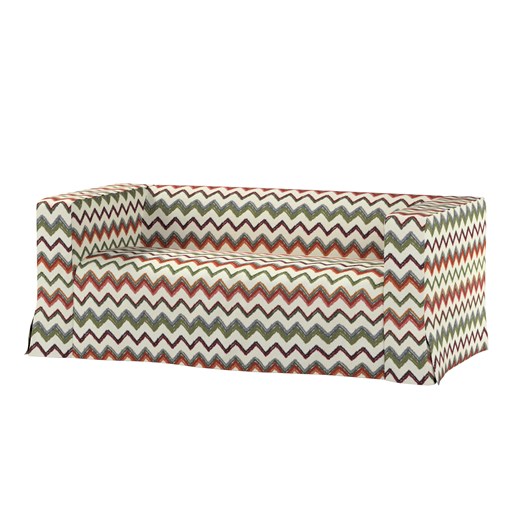 Pokrowiec na sofę Klippan 2-osobową długi z kontrafałdami ze sklepu dekoria.pl w kategorii Pokrowce na kanapy i fotele - zdjęcie 187215146