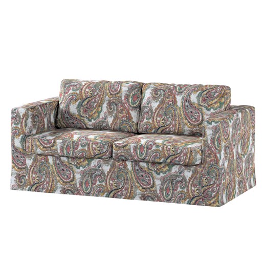 Pokrowiec na sofę Karlstad 2-osobową nierozkładaną długi ze sklepu dekoria.pl w kategorii Pokrowce na kanapy i fotele - zdjęcie 187215699