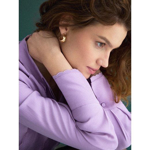 Mohito - Zestaw kolczyków - złoty ze sklepu Mohito w kategorii Kolczyki - zdjęcie 187216448