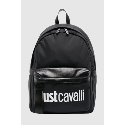JUST CAVALLI Czarny damski plecak Range Institutional Logo ze sklepu outfit.pl w kategorii Plecaki - zdjęcie 187216637