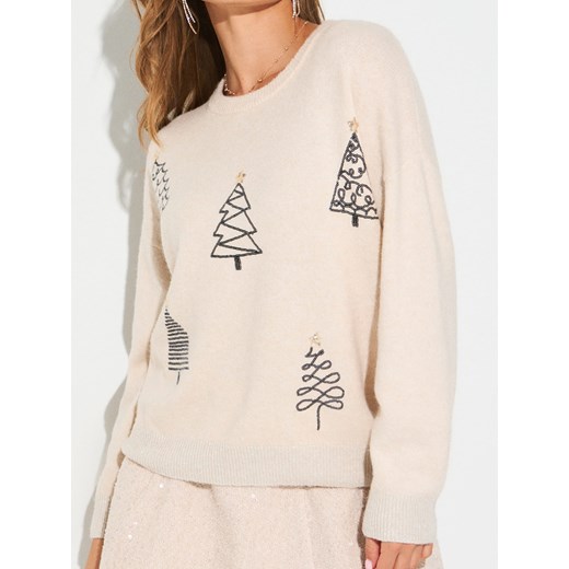 Sinsay - Sweter z motywem świątecznym - Inny Sinsay XS Sinsay