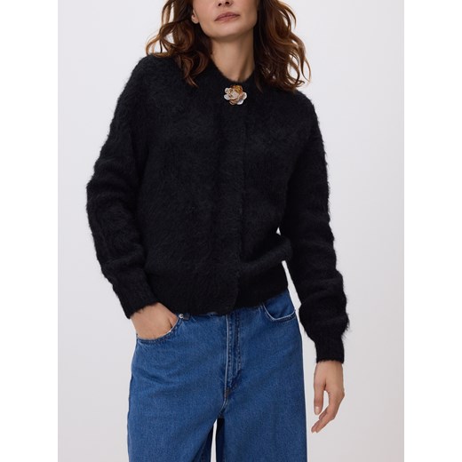 Reserved - Sweter z alpaką - czarny ze sklepu Reserved w kategorii Swetry damskie - zdjęcie 187219246