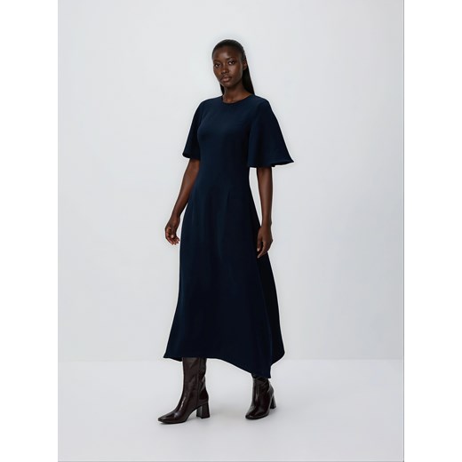 Reserved - Sukienka maxi - granatowy ze sklepu Reserved w kategorii Sukienki - zdjęcie 187219276