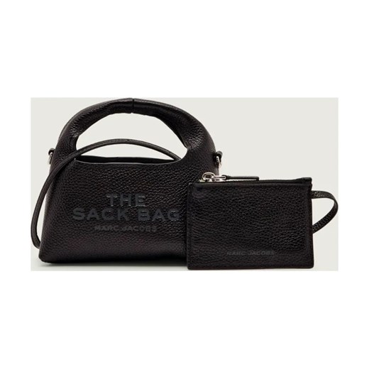 Marc Jacobs Skórzana torebka na ramię + saszetka The Micro Crossbody Sack Bag ze sklepu Gomez Fashion Store w kategorii Torebki damskie - zdjęcie 187219969