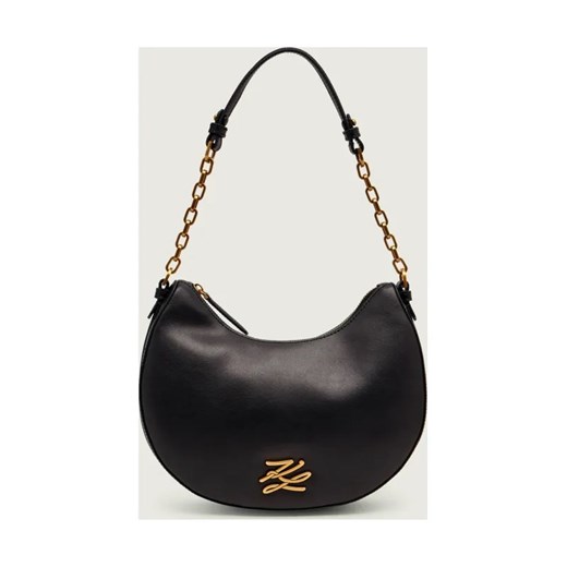 Karl Lagerfeld Skórzane hobo K/AUTOGRAPH - id: KL255W000115087 - marki Karl Lagerfeld - 187219976 Karl Lagerfeld Skórzane hobo K/AUTOGRAPH ze sklepu Gomez Fashion Store w kategorii Torebki hobo - zdjęcie 187219976