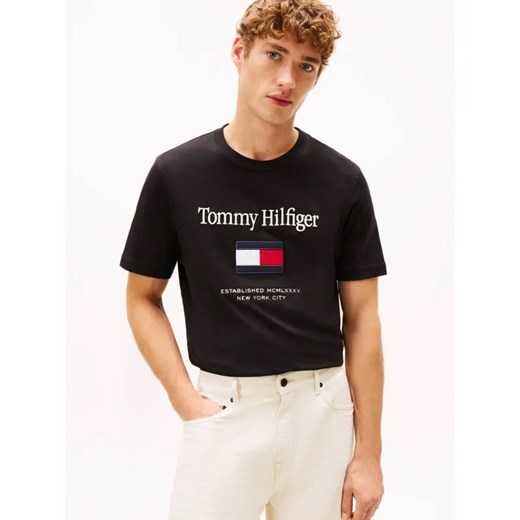Tommy Hilfiger T-shirt | Regular Fit - id: TH261M000031D12 - marki Tommy Hilfiger - 187220097 Tommy Hilfiger T-shirt | Regular Fit ze sklepu Gomez Fashion Store w kategorii T-shirty męskie - zdjęcie 187220097