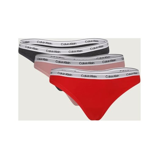 Calvin Klein Underwear Stringi 3-pack ze sklepu Gomez Fashion Store w kategorii Majtki damskie - zdjęcie 187221355