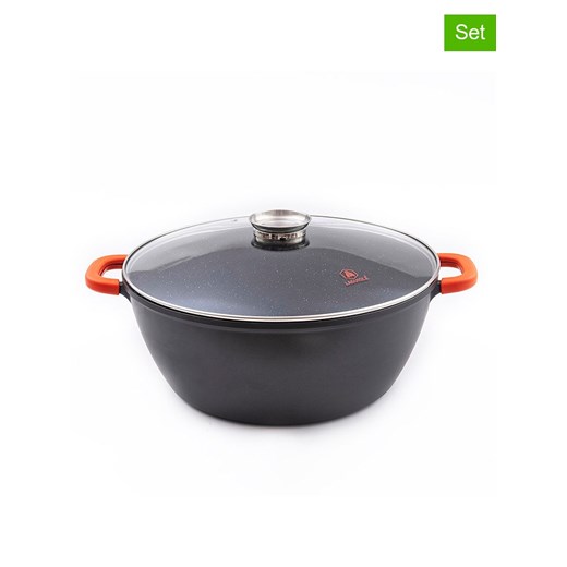 Laguiole 2-częściowy zestaw "Greblon" w kolorze szarym - 23,5 l - id: 17500341 - marki Laguiole - 187221589 Laguiole 2-częściowy zestaw "Greblon" w kolorze szarym - 23,5 l ze sklepu Limango Polska w kategorii Garnki - zdjęcie 187221589