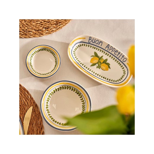 BELLA MAISON 26-częściowy zestaw śniadaniowy &quot;Lemoncello&quot; w kolorze Bella Maison onesize okazyjna cena Limango Polska