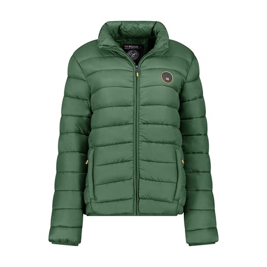 Geographical Norway Kurtka pikowana &quot;Atikamap&quot; w kolorze zielonym ze sklepu Limango Polska w kategorii Kurtki damskie - zdjęcie 187221946