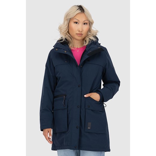 alife and kickin Parka &quot;CharlottAK&quot; w kolorze granatowym ze sklepu Limango Polska w kategorii Kurtki damskie - zdjęcie 187221989