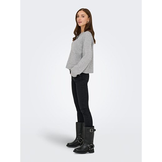 ONLY Kardigan w kolorze szarym ze sklepu Limango Polska w kategorii Swetry damskie - zdjęcie 187222035