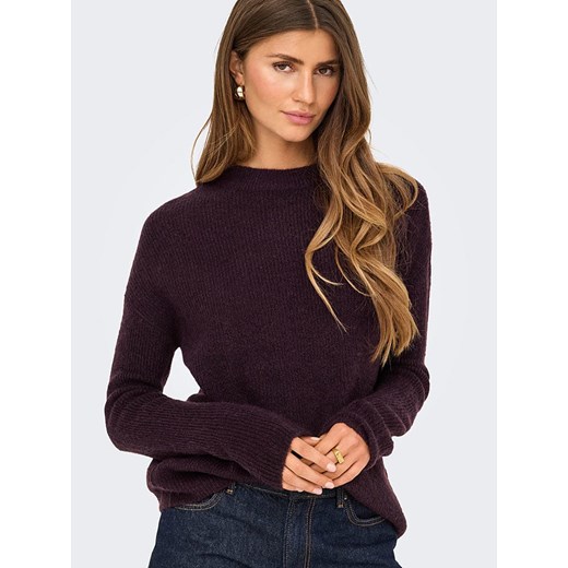 ONLY Sweter w kolorze fioletowym S wyprzedaż Limango Polska
